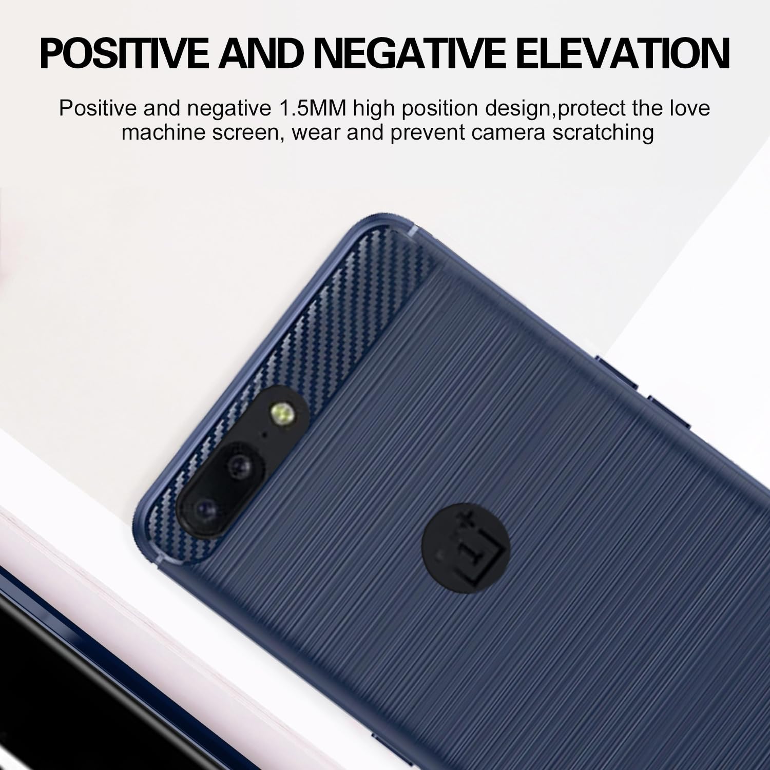Pikkme OnePlus 5 blue back cover – photo 6