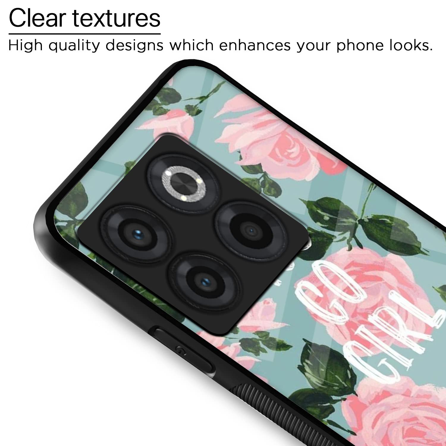 OnePlus 10T 5G Flower back cover by Pikkme – photo 4