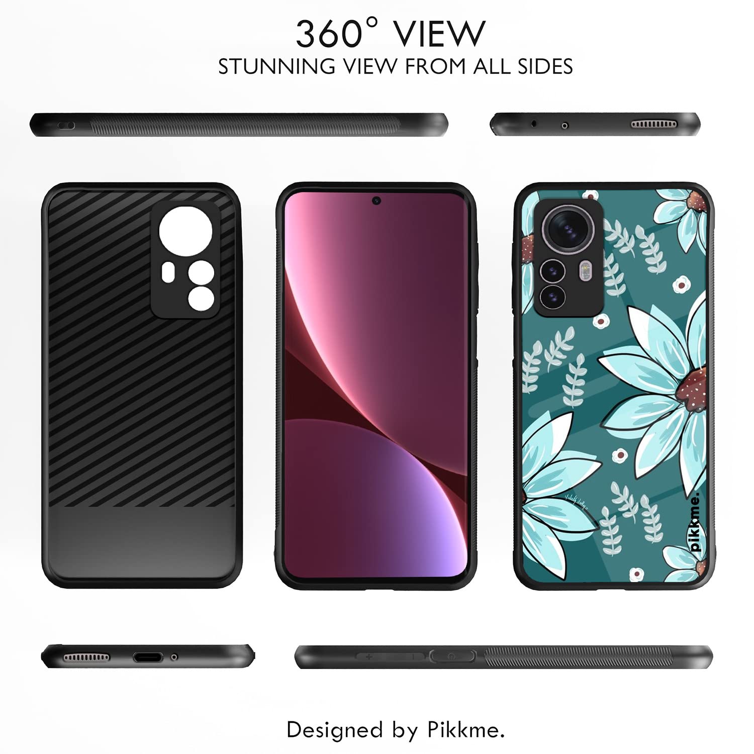Pikkme Flower back cover for Mi 12 Pro 5G – photo 2