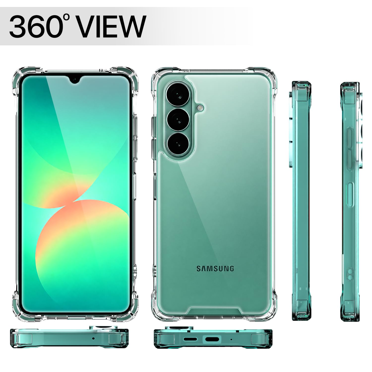 Transparent PC-TPU back cover for Samsung A27/M47 5G – Pikkme – photo 7