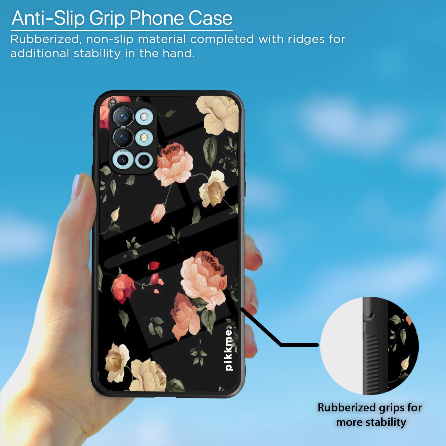 Pikkme Flower back cover for OnePlus 8T – photo 5