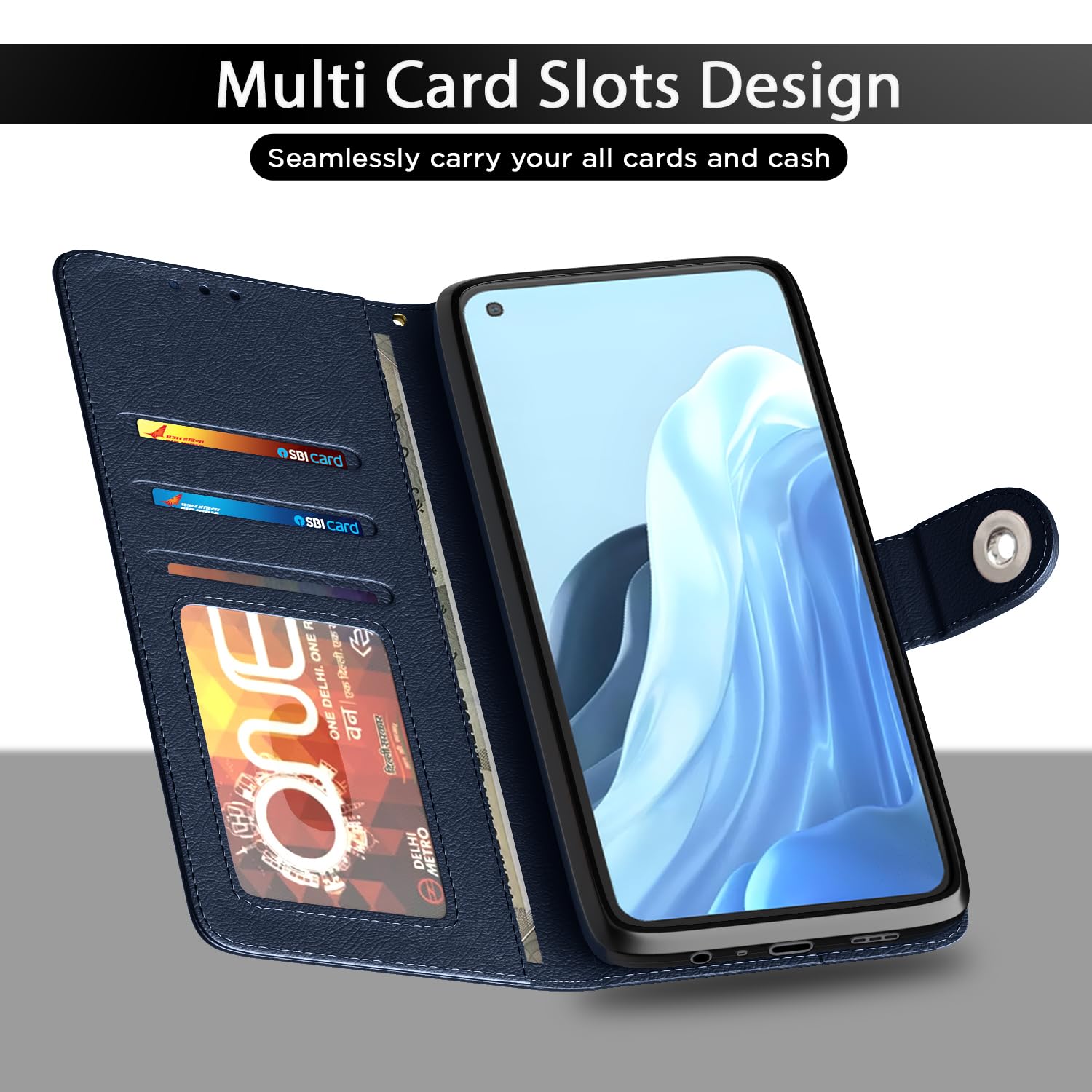 Blue Button flip cover for Oppo Reno 7 5G – Pikkme – photo 5