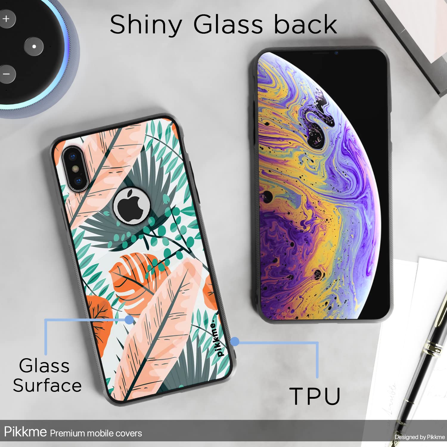 Pikkme iPhone X/XS Flower mobile back cover – photo 3