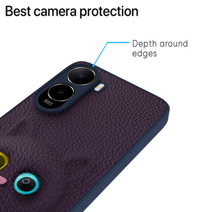 Pikkme Redmi A7 Pro/Poco C85x 5G/C81 Kitty purple back cover – photo 5