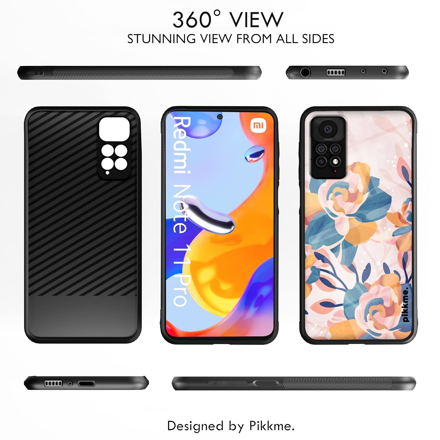 Flower Phone cover for Redmi Note 11 Pro/Note 11 Pro Plus 5G – Pikkme – photo 2