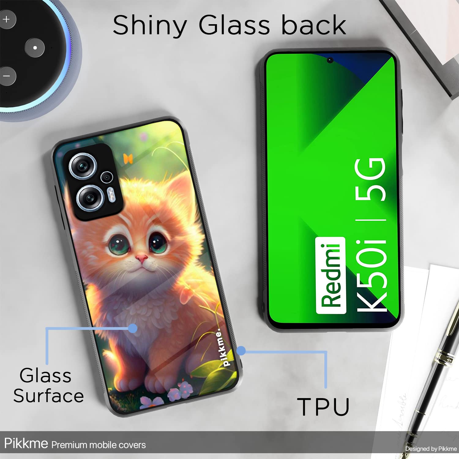Cat Phone cover for Redmi K50i 5G – Pikkme – photo 3