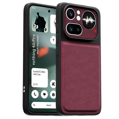Purple Leather mobile cover for Nothing Phone 4a Pro 5G – Pikkme