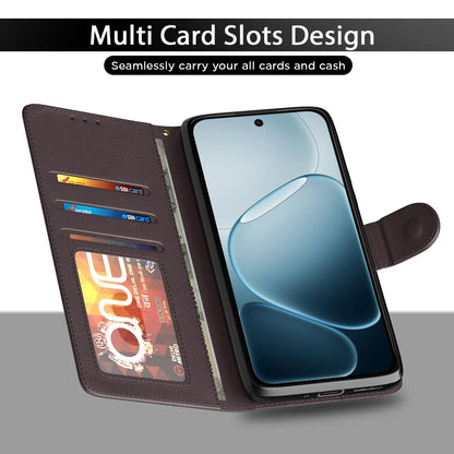 Oppo F31/F33 5G wallet flip cover in coffee by Pikkme – photo 5