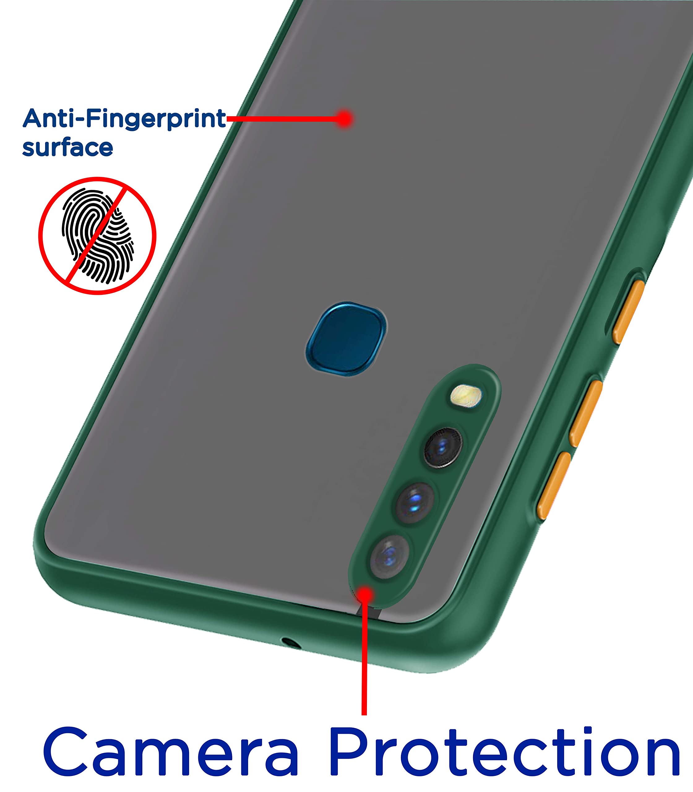 Green mobile cover for Vivo Y12/Y15/Y17/U10 – Pikkme – photo 2