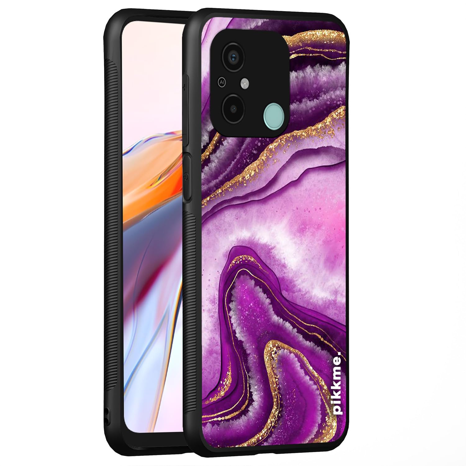 Pikkme mobile back cover for Redmi 12C/Poco C55