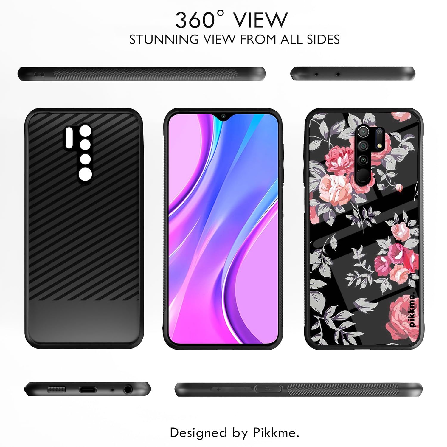 Flower Back cover for Redmi 9 Prime – Pikkme – photo 2