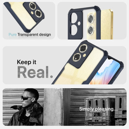 Pikkme blue Clear phone cover for Oppo A59 5G – photo 4