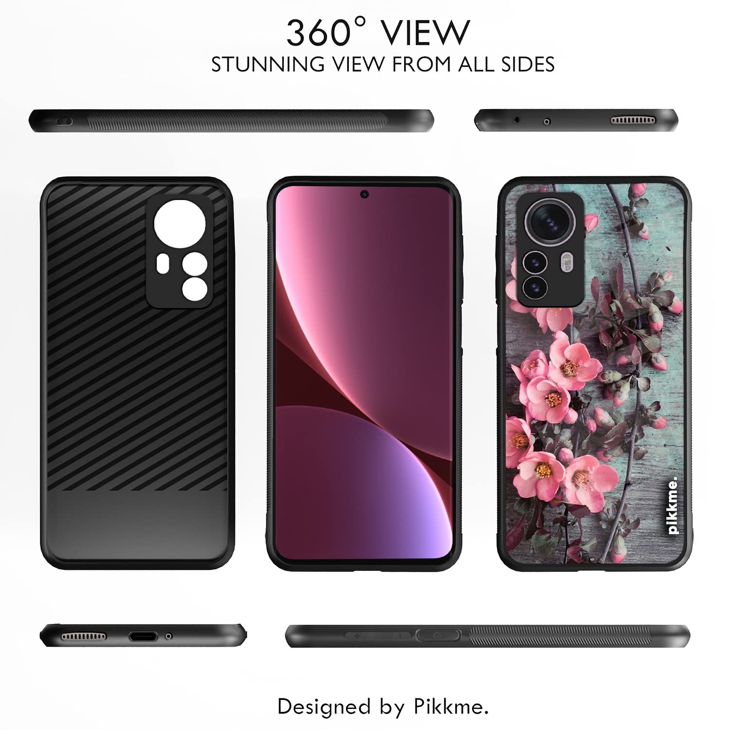 Pikkme Flower mobile back cover for Mi 12 Pro 5G – photo 2