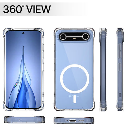 Pikkme transparent mag-safe mobile back cover for Tecno Pova – photo 7