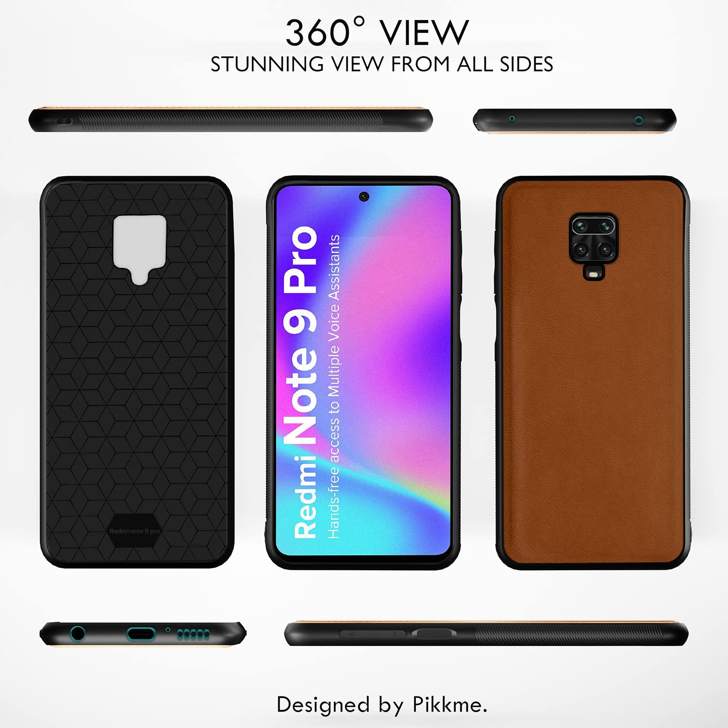 Redmi Note 9 Pro/Note 9 Pro Max/Poco M2 Pro/Note 10 Lite mobile cover in camel by Pikkme – photo 3