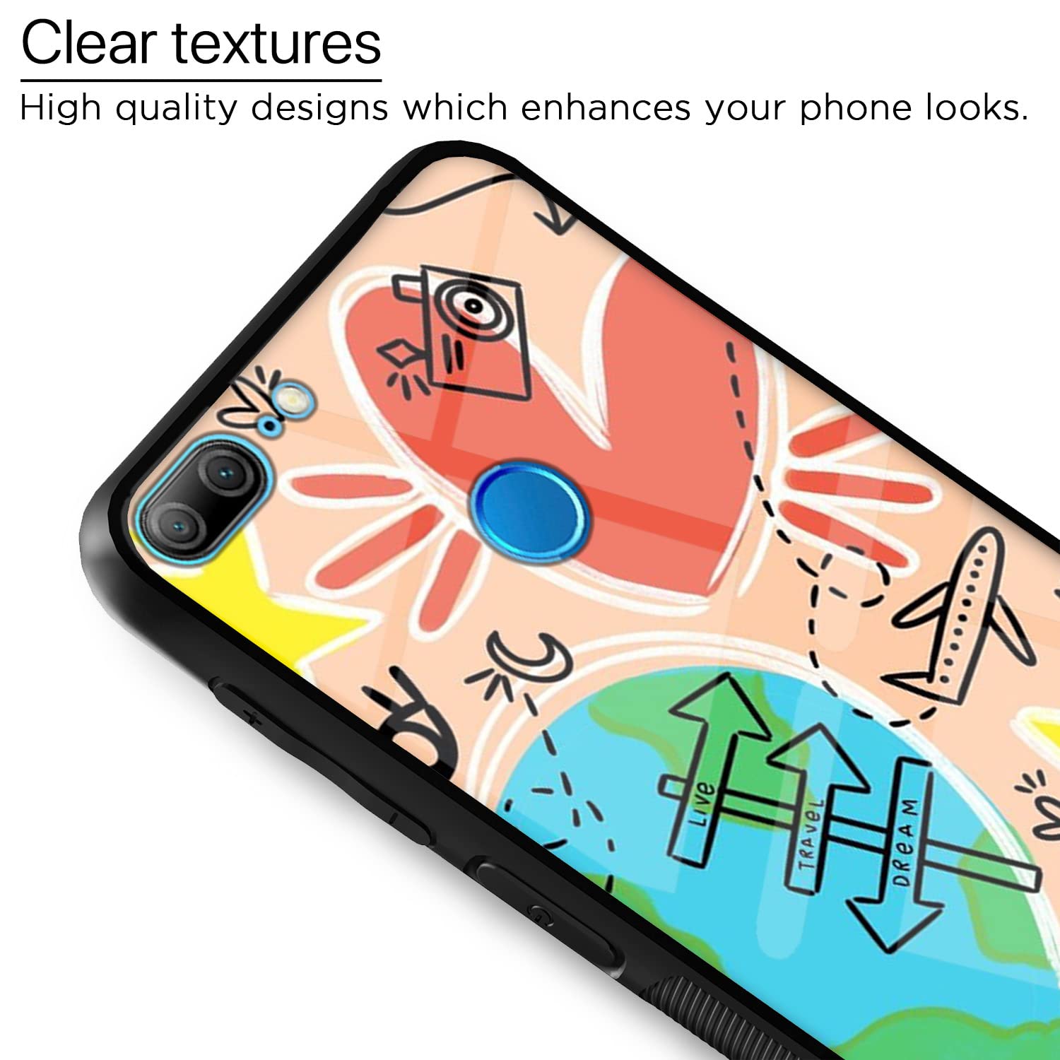 Pikkme Hybrid mobile back cover for Honor 9 Lite – photo 4