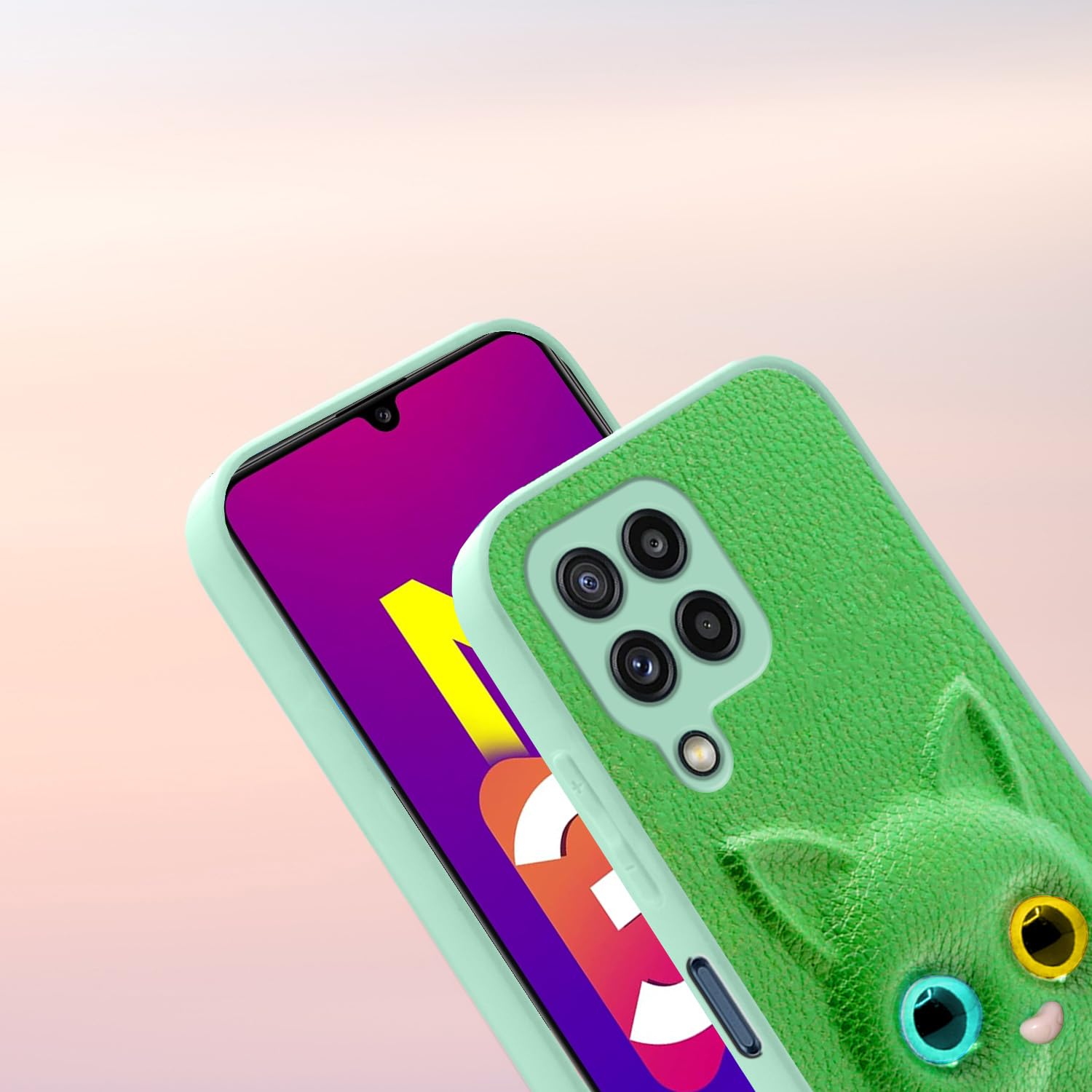 Samsung M32 Prime/M32 4G mobile cover in green by Pikkme – photo 6