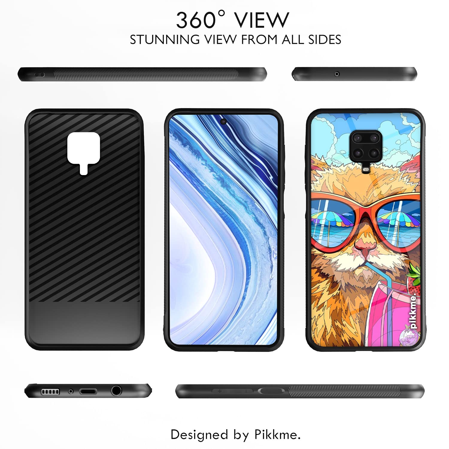 Pikkme Cat mobile cover for Redmi Note 9 Pro/Note 9 Pro Max/Note 10 Lite – photo 2