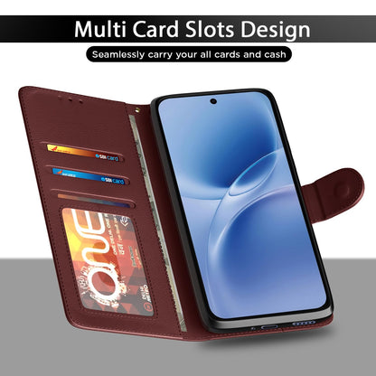 Brown mobile flip cover for Vivo V70 FE 5G – Pikkme – photo 5