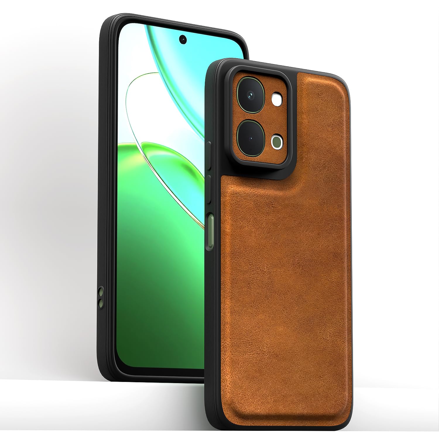 Brown mobile back cover for Vivo T5x/Y51 Pro/iQOO Z11x 5G – Pikkme – photo 2