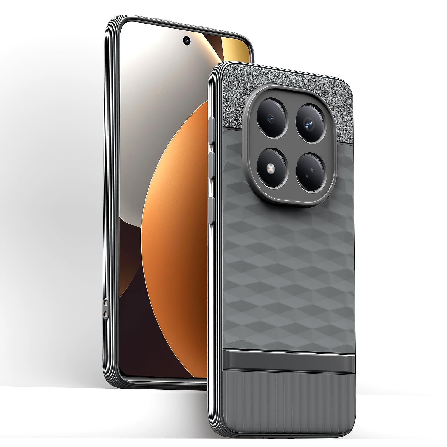 Redmi Note 15 Pro 5G mobile cover in grey by Pikkme – photo 2