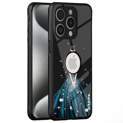 Pikkme Hybrid mobile back cover for iPhone 15 Pro
