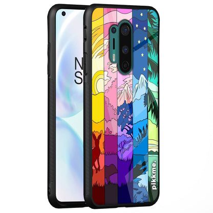 OnePlus 8 Pro Hybrid mobile back cover by Pikkme