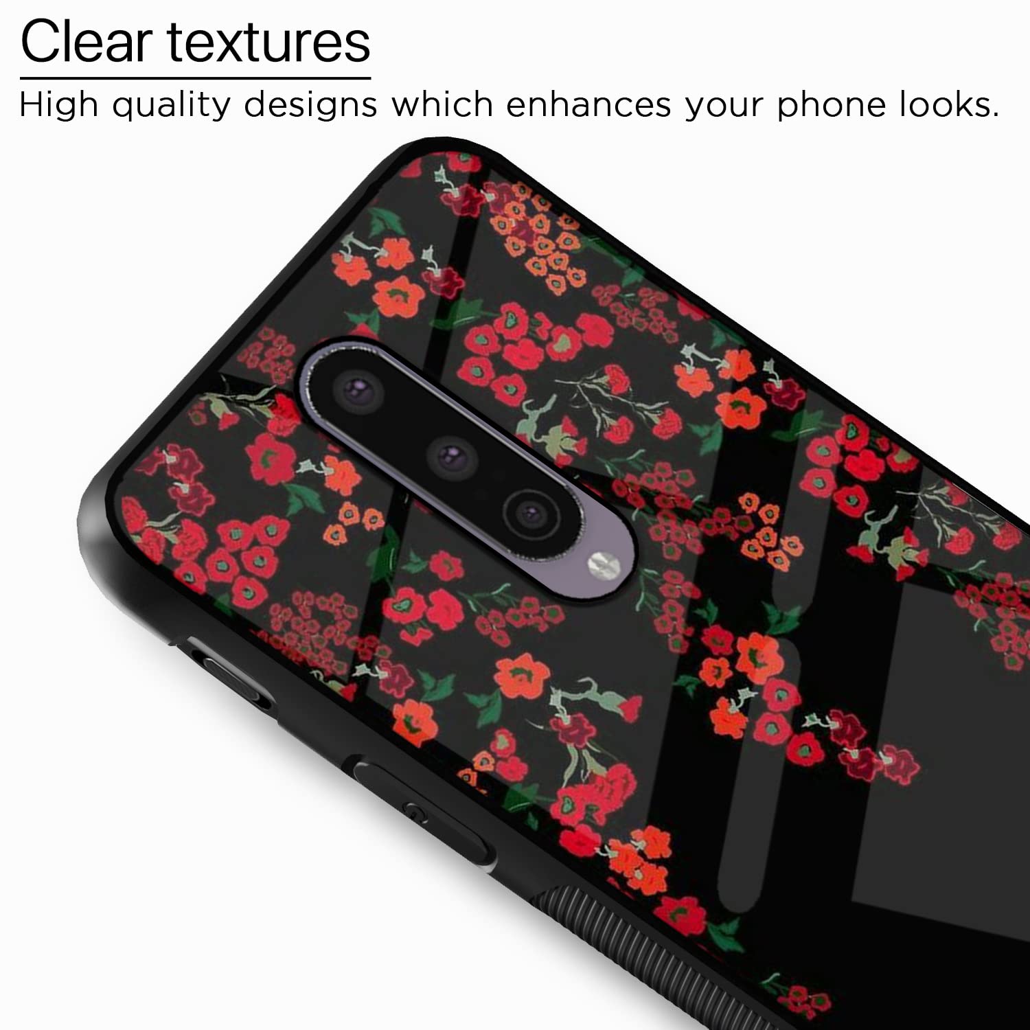 Pikkme Flower mobile cover for OnePlus 8 – photo 4