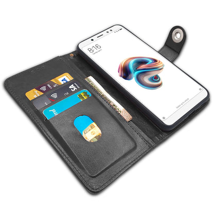 Pikkme Redmi Note 5 Pro Wallet button black flip case – photo 3