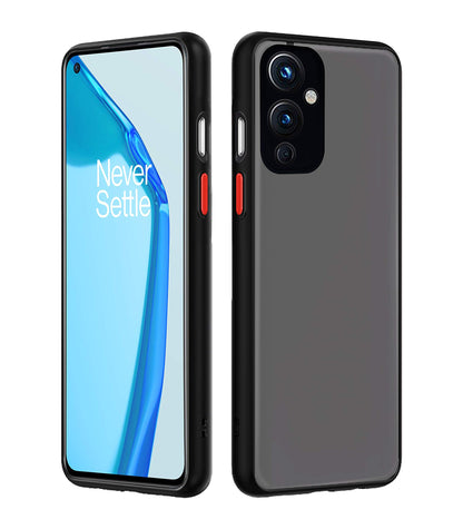 Pikkme black back cover for OnePlus 9