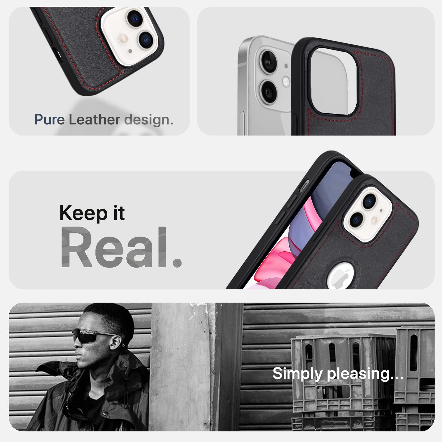 iPhone 11 phone cover in black by Pikkme – photo 5