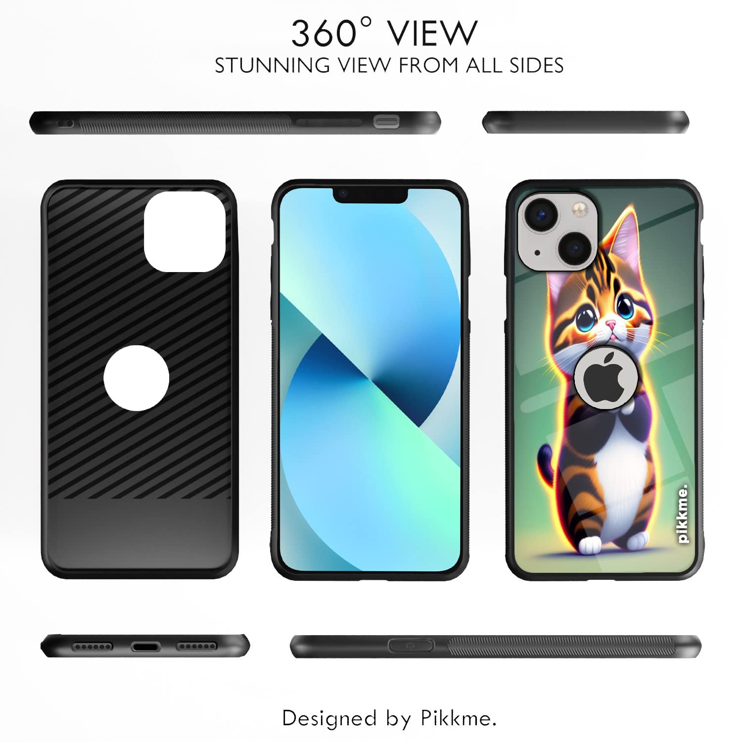 Cat Back cover for iPhone 13 – Pikkme – photo 2