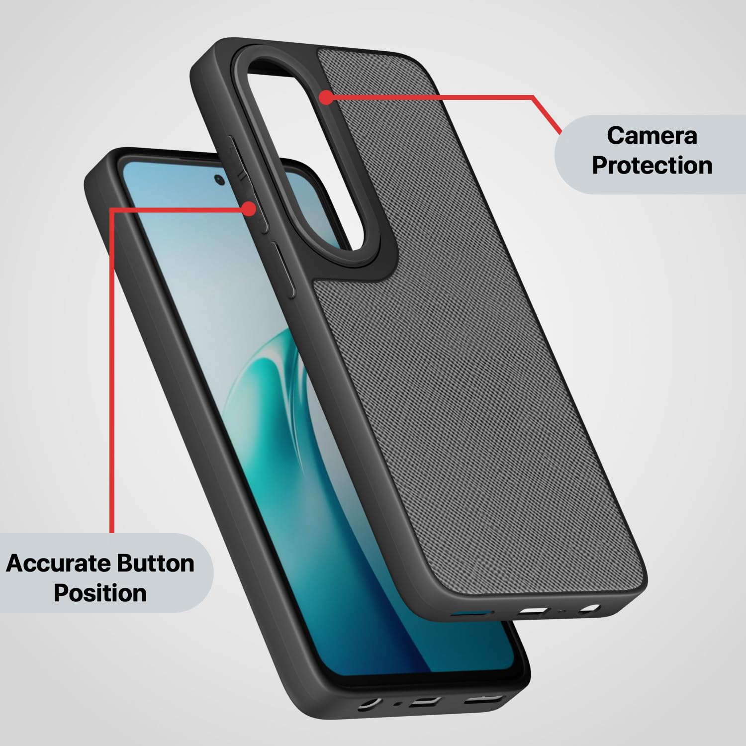 Grey mobile cover for OnePlus Nord CE 4 Lite 5G – Pikkme – photo 3
