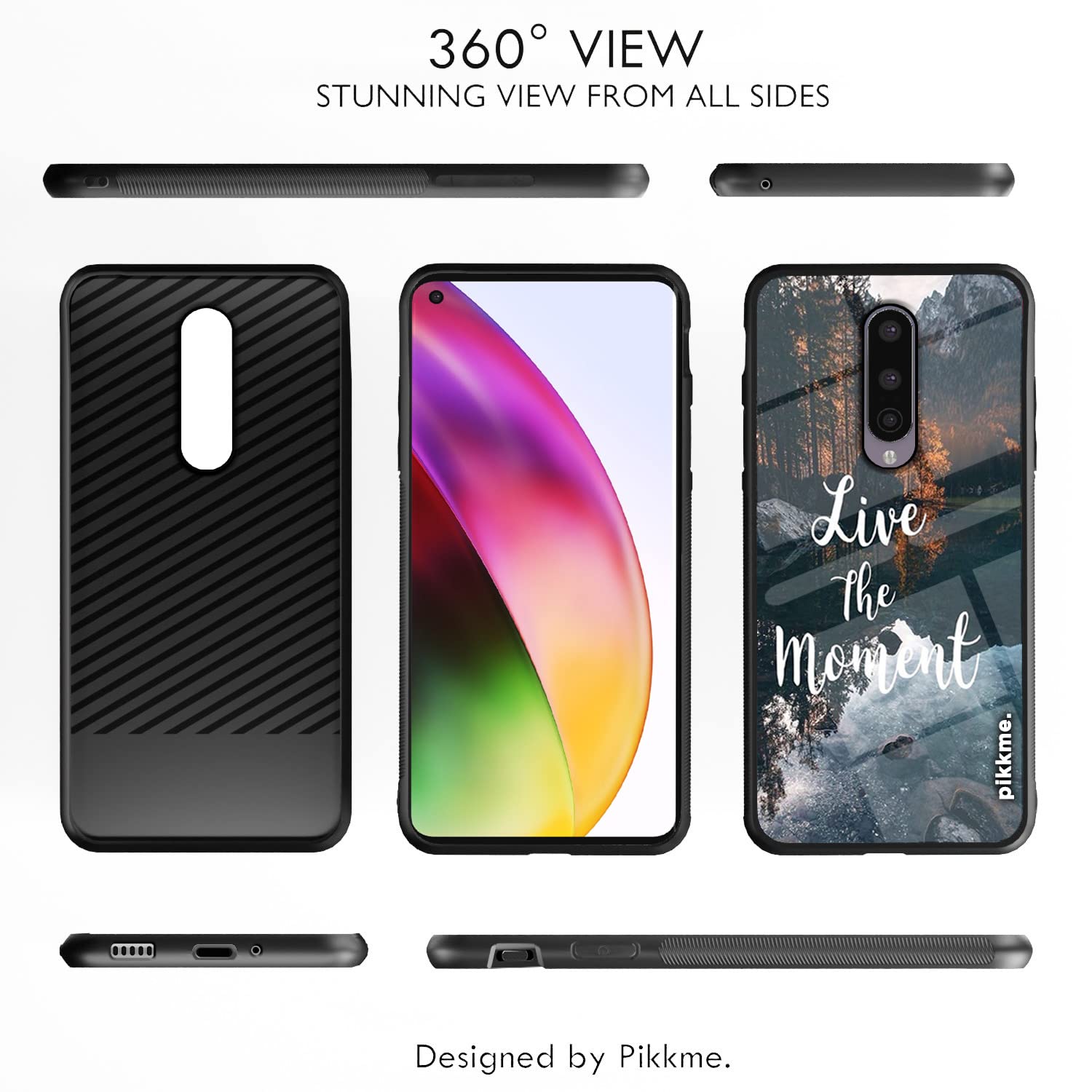 OnePlus 8 Hybrid mobile back cover by Pikkme – photo 2