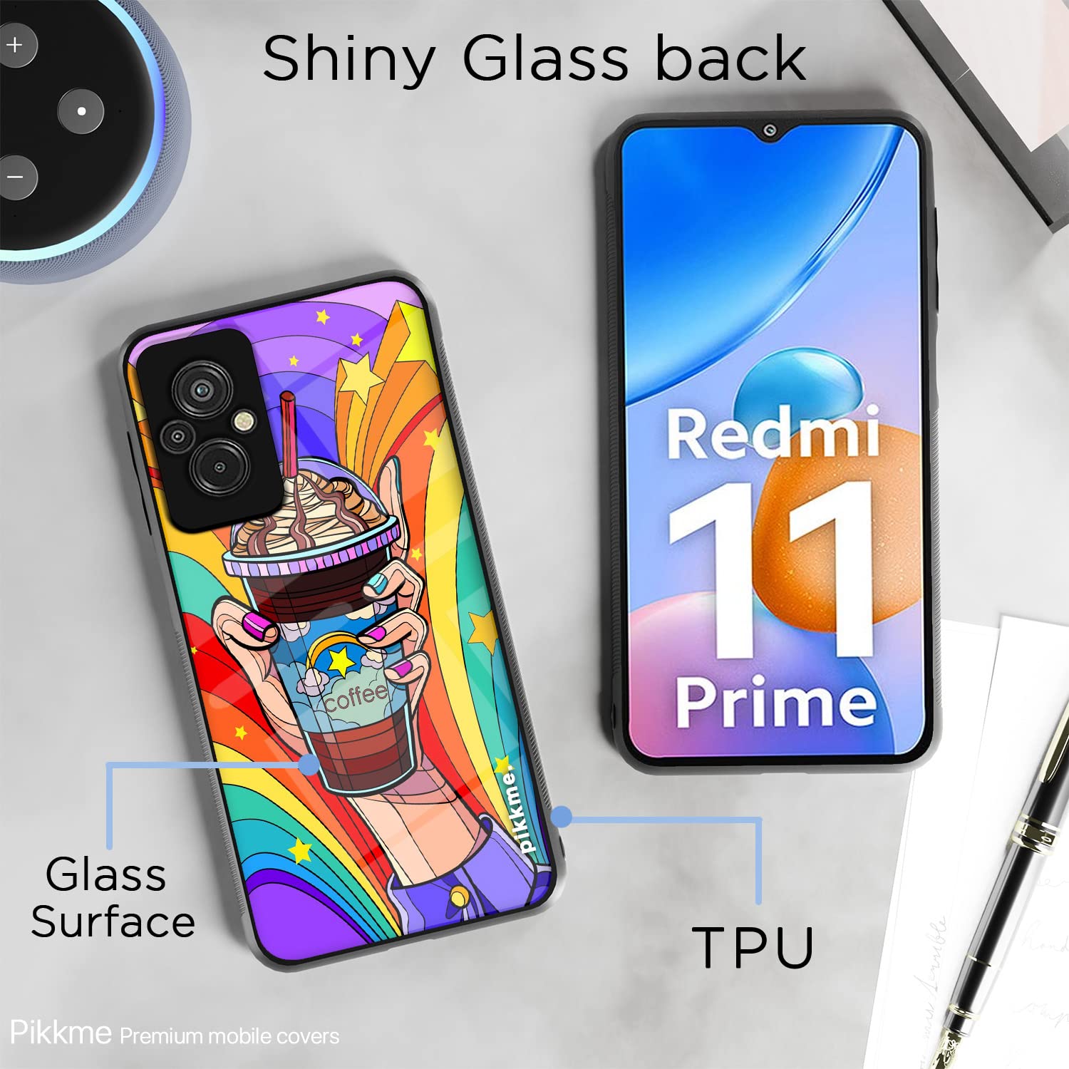 Pikkme Redmi 11 Prime 4G mobile back cover – photo 3