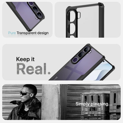 Pikkme Vivo V40 Lite 5G Clear black back cover – photo 4
