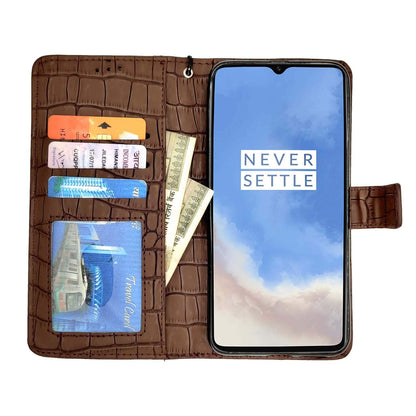 OnePlus 7T flip cover in brown by Pikkme – photo 2