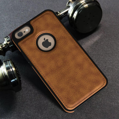 Pikkme iPhone 7/8 Flexible Pu Leather Back Cover | Brown