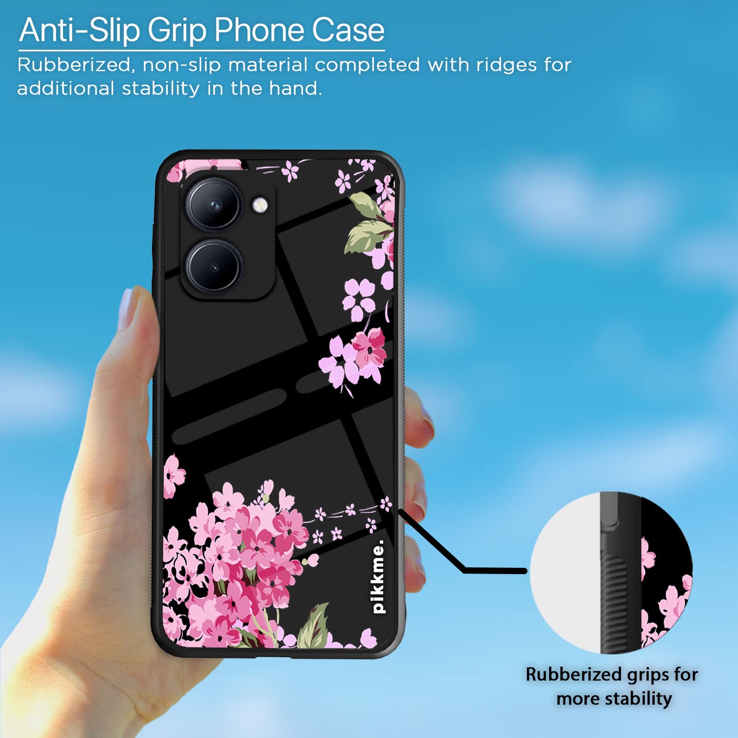 Flower Mobile back cover for Realme C33 – Pikkme – photo 5