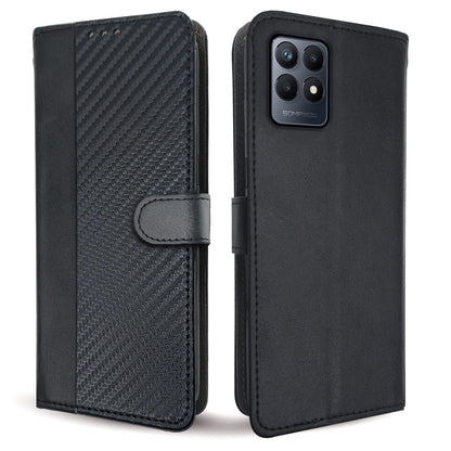 Realme Narzo 50/8i 4G mobile flip cover in black by Pikkme