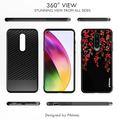 Pikkme Flower mobile back cover for OnePlus 8 – photo 2