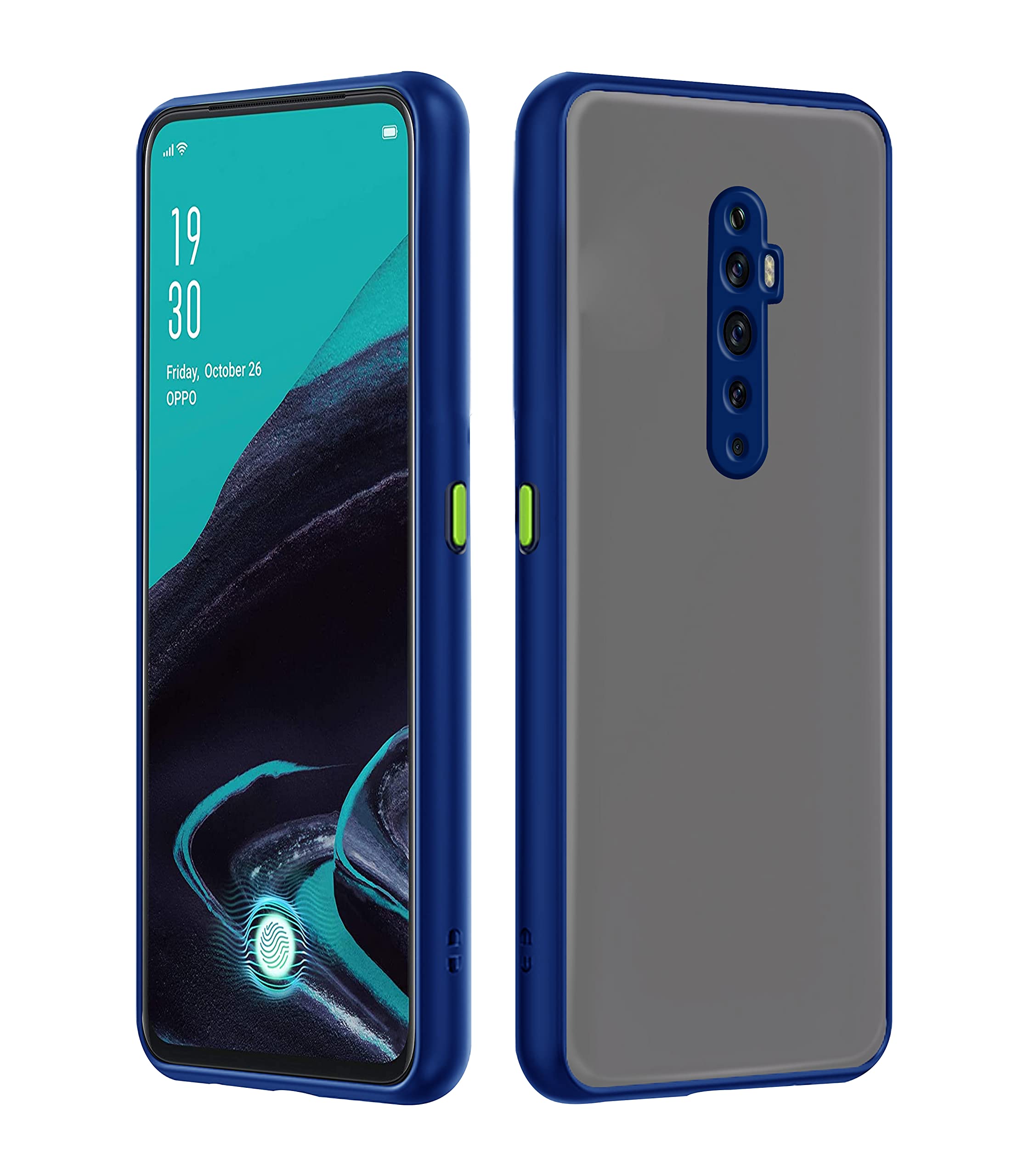 Blue phone cover for Oppo Reno 2F/2Z – Pikkme