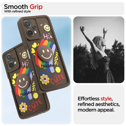 Pikkme OnePlus Nord CE 2 Lite 5G Soft Silicone brown mobile back cover – photo 2