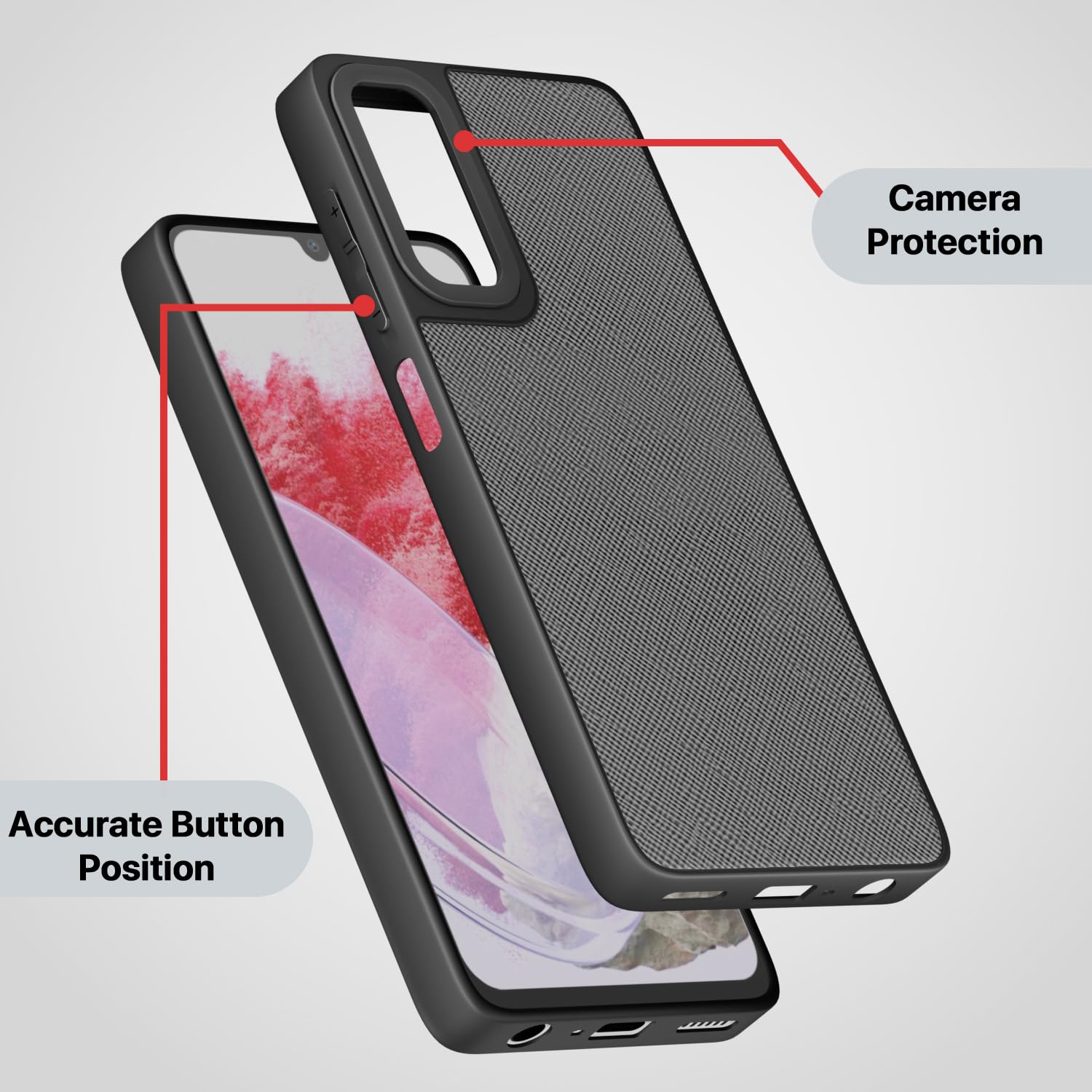 Pikkme Samsung M34/F34 5G grey mobile back cover – photo 3