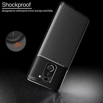 Black Carbon mobile back cover for Redmi Note 9 – Pikkme – photo 4