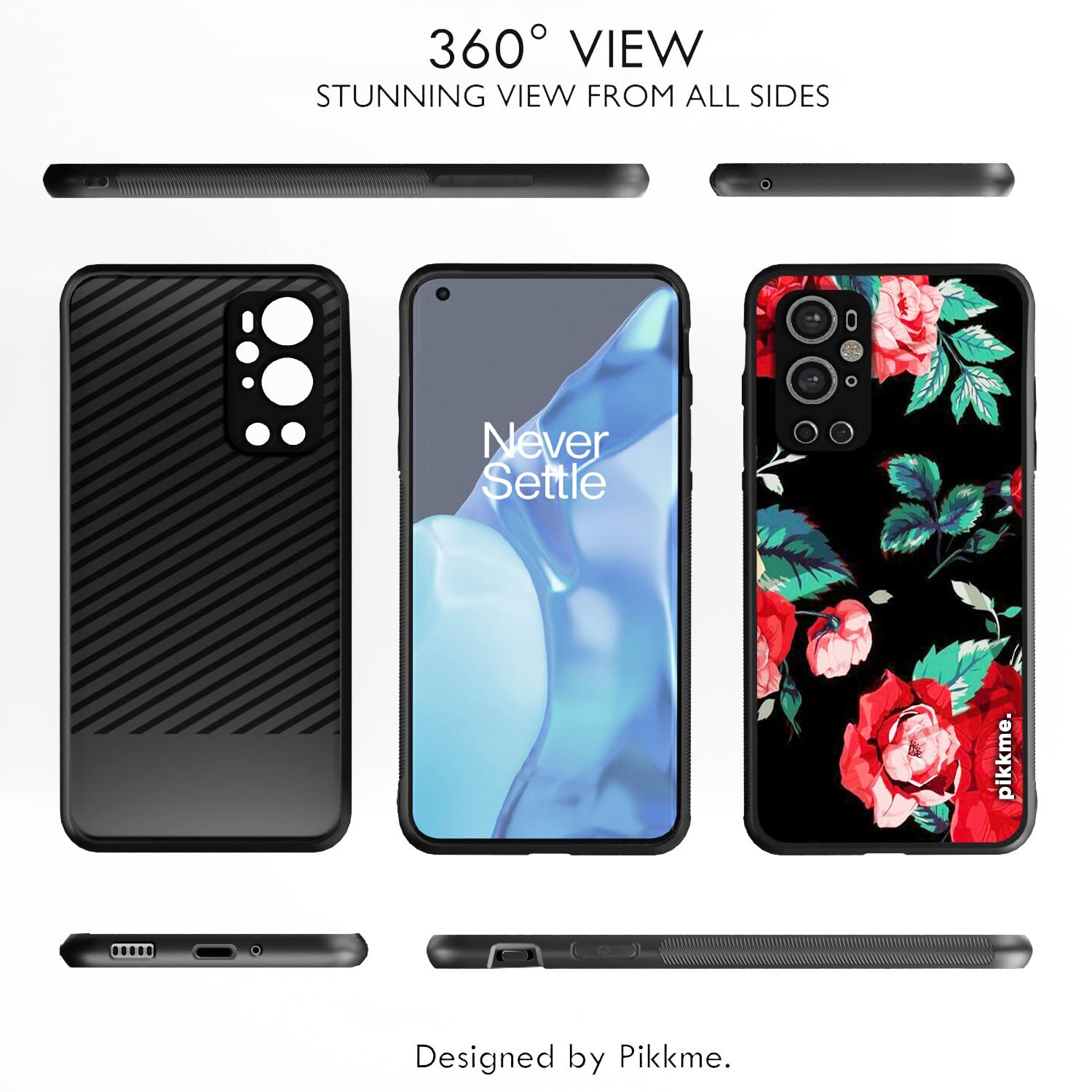 Pikkme Flower phone cover for OnePlus 9 Pro – photo 2