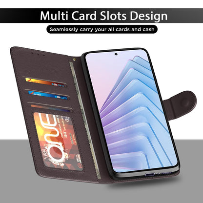 Pikkme Redmi Note 14 5G Wallet coffee flip case – photo 5