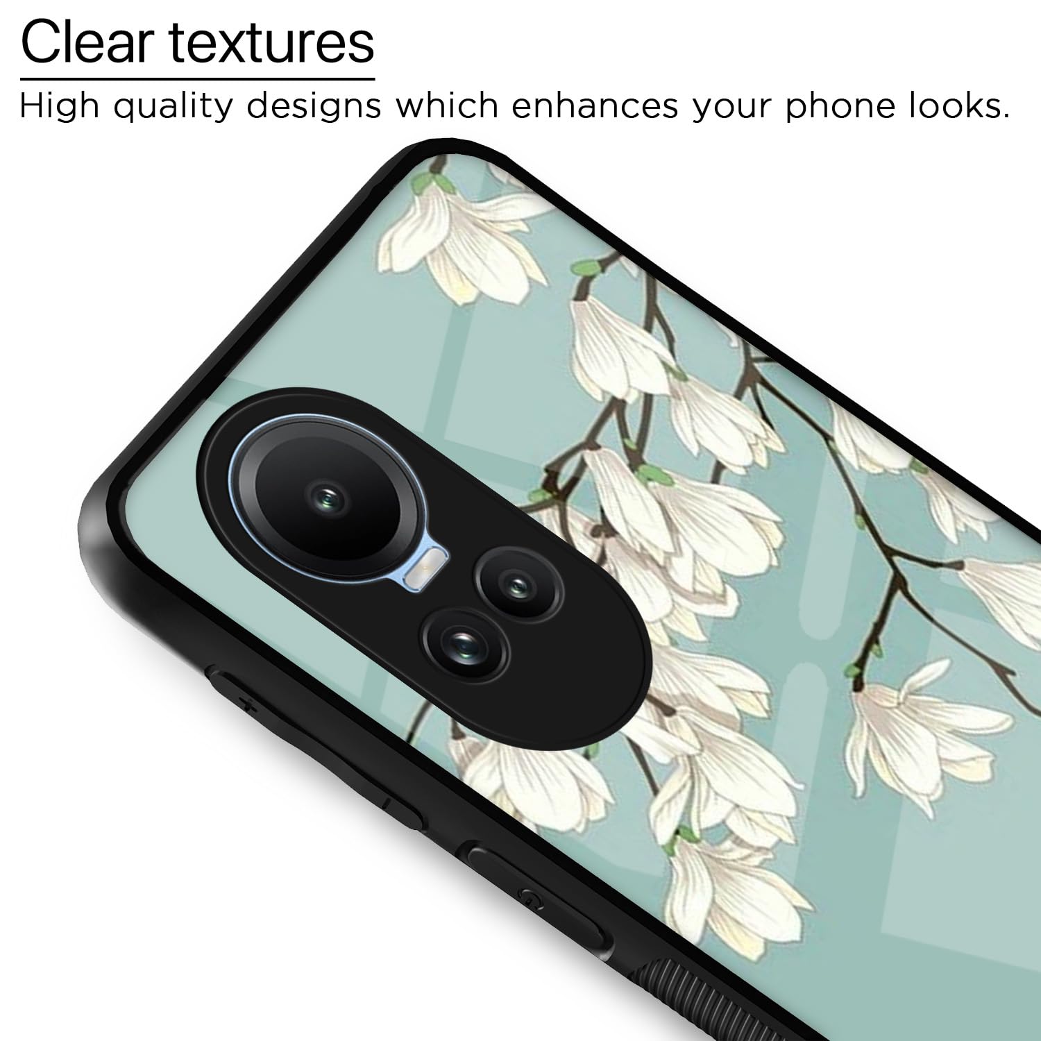 Pikkme Flower mobile cover for Oppo Reno 10 Pro 5G – photo 4