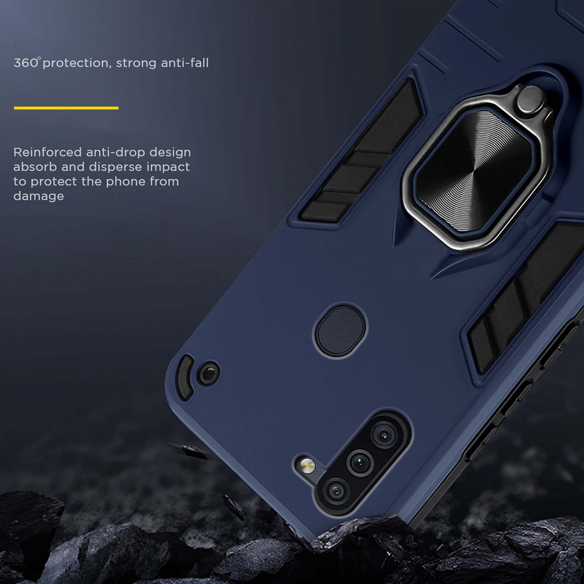 Blue D5 Tough Armor mobile cover for Samsung M11 – Pikkme – photo 2