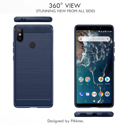 Mi A2 mobile cover in blue by Pikkme – photo 3